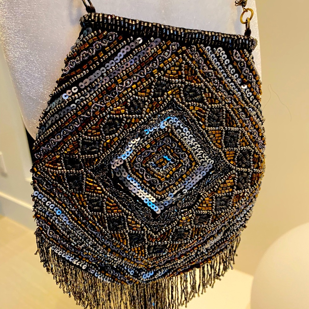 Crossbody jewelled bag